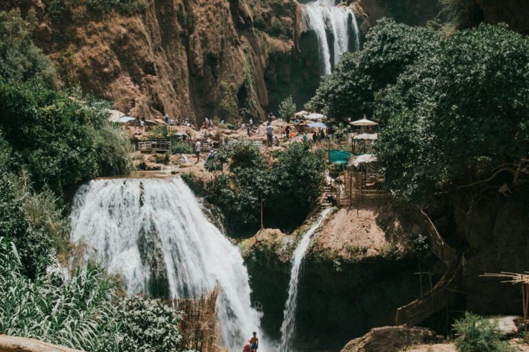 cascades ouzoud azilal maroc